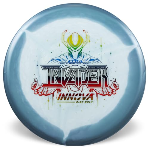 Innova Halo Star Invader Disc Golf Putter – Straight Flying Disc Golf Putter (Colors Will Vary) - size: 165-169g
