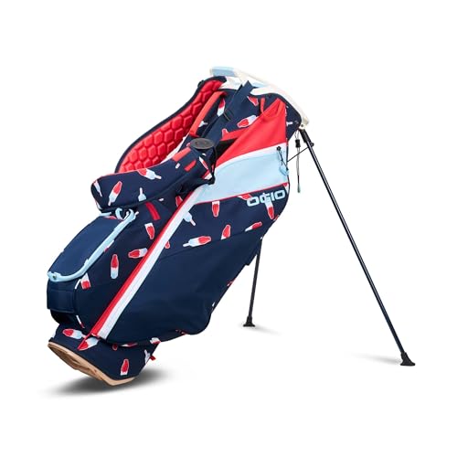 OGIO Golf Fuse 4 Stand Bag (Rocket Pop) - color: Rocket Pop