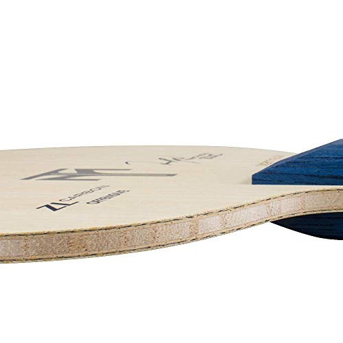 Butterfly Timo Boll ZLC Blade Table Tennis Blade - Professional ZL Carbon Fiber Blade - Available in an, FL, and ST Handle Styles - Made in Japan