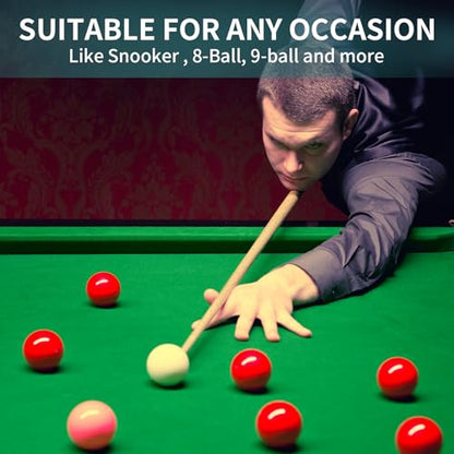 Pool Cue Chalk 1 Pack, Nano Technology Pool Stick Chalk, Billiard Table Accessories for Professional Tournament, Clubs, Bars, Home (Outstanding Performance, Reduce Miscue, Durable)- Green - color: Green-1 Pack