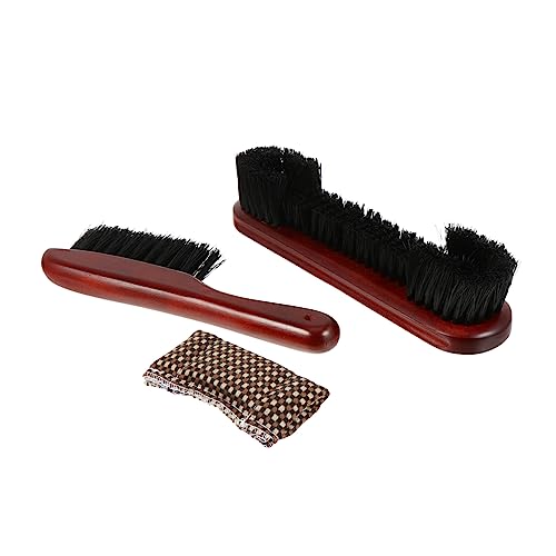 SUPVOX 1Set Billiard Table Rail Brush Kit Ergonomic Pool Table Cleaning Brush for Billiard Lovers Durable and Reusable for Reducing Friction and Enhancing Comfort