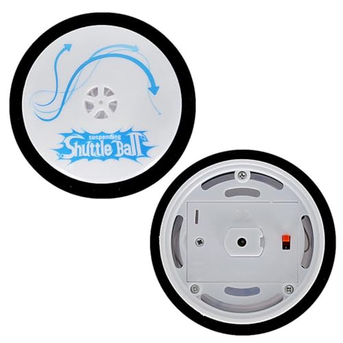 Hockey Pucks, Electric Sliding Hockey Set with 2 Red Hockeyy Pushers, Tabletop Hockeys Hover Puck, Portable Lightweight Table Airs Hockeyy Game Set, Hockeys Airs Table Game for Kids Adults