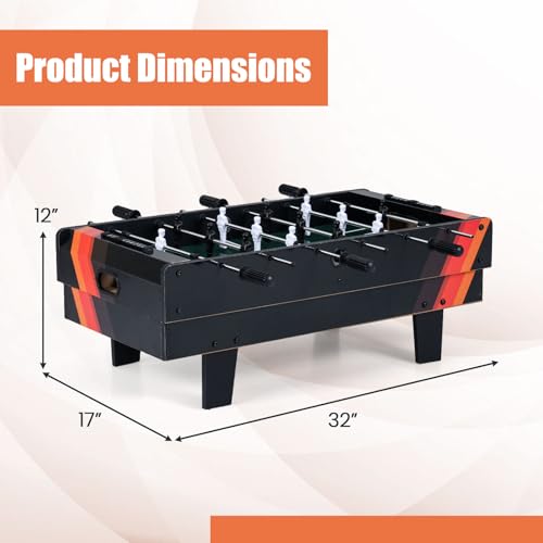 Goplus 4 in 1 Multi Game Table, Combination Game Table Set with Pool Billiards, Air Hockey, Foosball, Table Tennis, Stackable Combo Tabletops for Home, Play Room, Party Family Night - color: Black