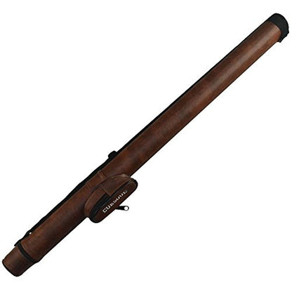 CUESOUL Soocoo Series 2x4/2x2 Hard Pool Cue Case -Holds 2 Cue Butt and 4 Cue Shafts,Four Color Available - color: 1x1-Brown