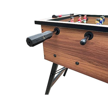 KICK Rattler 36" Foosball Table – Portable Indoor Game Table - color: Brown