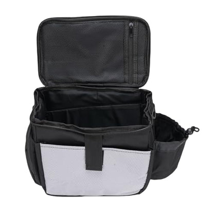 POCREATION Disc Bag, 420D Polyester, Spacious Interior with Adjustable Shoulder Strap for Disc Golf Players