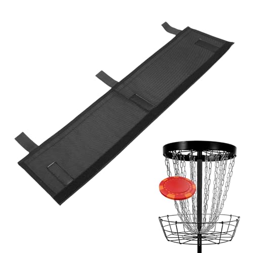 Disc Golf Basket Quieter, Oxford Fabric Weatherproof Rainproof Pad, with Touch Fastener, Ideal for Outdoor Practice Disc Golf Chains