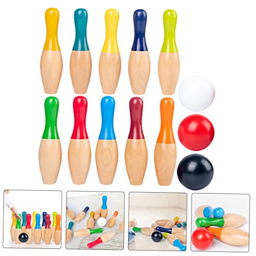 POPETPOP Boys and Girls Bowling Set Inflatable Bowling Toys Sports Game Toys for Boy Girl