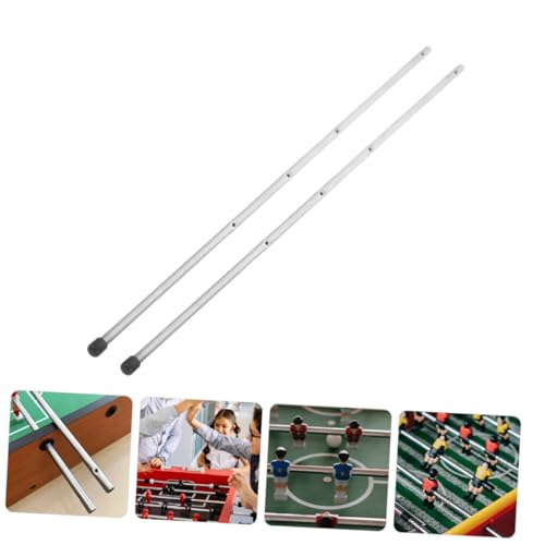 Happyyami 3pcs Enhance Your Game Table Soccer Rod Metal Operation Pole Desk Soccer Machine Accessory for Boys and Girls