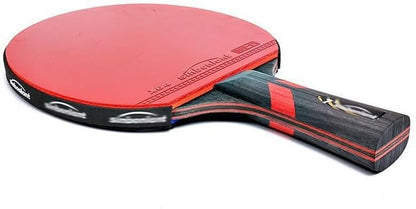Professional Ping Pong Paddles, 9-Layer Carbon Bottom Table Tennis Paddles, 7-Star Performance Table Tennis Racket Set for Training