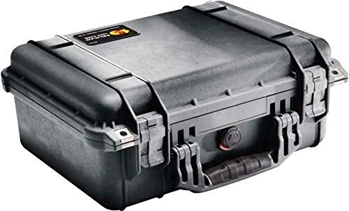 Pelican 1450 Case With Foam (Black) - color: Black, style: With Foam