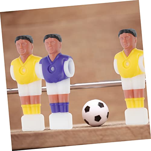 Alasum 8 Pcs Mini Soccer Game Childrens tylonal Rod Foosball Player Animatronic Toys Foosball Table Guy Kids Foosball Player Men’s Men Kids Football Players Fuse Replace Man