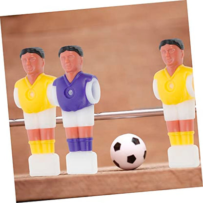 Alasum 8 Pcs Mini Soccer Game Childrens tylonal Rod Foosball Player Animatronic Toys Foosball Table Guy Kids Foosball Player Men’s Men Kids Football Players Fuse Replace Man