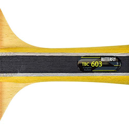 Butterfly B603FL Ping Pong Paddle Set | 1 Table Tennis Racket | 1 Ping Pong Paddle Case| Tournament Butterfly Ping Pong Paddles | High Speed & Spin Table Tennis Set, Multi