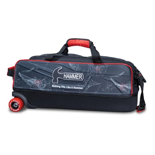 Hammer Black Widow Triple Tote Bowling Bag - Special Edition