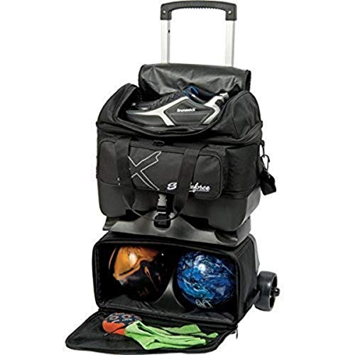 KR Strikeforce Hybrid X Four Ball Roller Bowling Bag with Shoe & Accessory Compartments