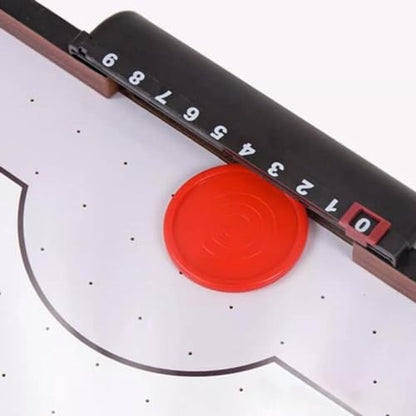 4 Pieces Air Hockey Pushers Tabletop Paddles Strikers Pucks Felt Bottom Material Suitable for Kids Adult Indoor Family Games Equipment