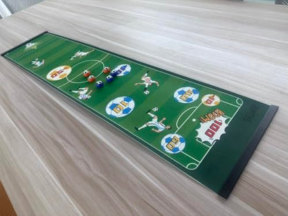 Tabletop Game Soccer, Shuffleboard Game, 47 inch Portable Family Game for Party Friends Adults, Easy to Set Up Desktop Indoor Outdoor Fun