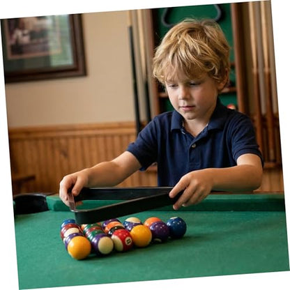 Toddmomy Mini Billiard Rack Triangle Pool Ball Rack Plastic Pool Table Accessories Compact 7.08In Billiard Triangle Frame