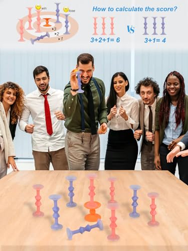 11Pcs Diamond Styled Valentine's Day Silicone Suction Cup Dart Game Pictionary Game for Family Party (Solid Color) - style: Solid Color