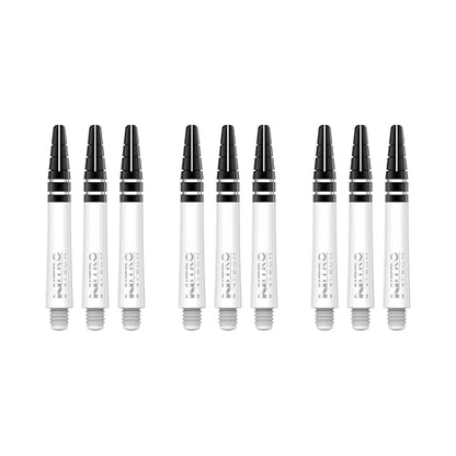 RED Dragon Nitrotech Short Stems - 3 Sets per Pack (9 Stems in Total) - color: White