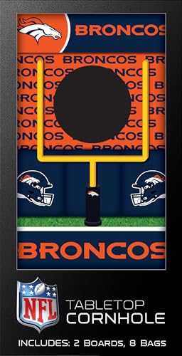 MasterPieces Officially Licensed NFL Tabletop Cornhole for Adults - style: Denver Broncos