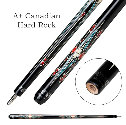 Carbon Fiber Pool Cue,11.8mm/12.5mm Low Deflection Cue Stick,Professional Pool Stick with Case - color: MK7+Extension, size: 11.8mm