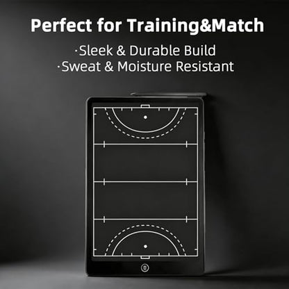 16" LCD Field Hockey Coaching Board – Portable, Reusable Hockey Tactical Board for Youth & School Team Training, Practice & Game-Day Strategy