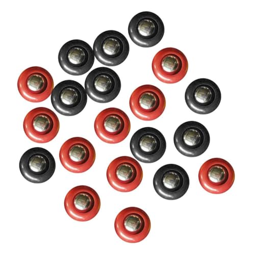 SM SunniMix 10 Pieces Shuffleboard Pucks Tabletop Game Accessories Indoor Replacement Set PP Material Suitable for Family Adults - size: 20Pcs 2x1.56cm