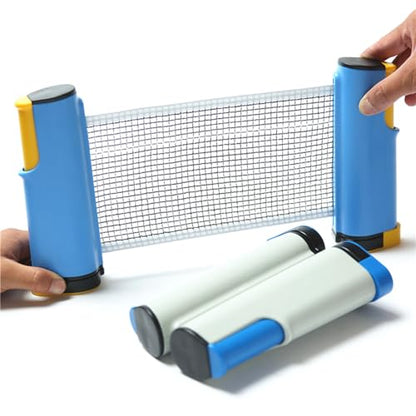 Portable Pingpong Net Table Tennis Set with Retractable Professional Tennis Accessories Portable Set - color: A