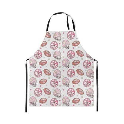 Manfei Baseball Kids Kitchen Apron - color: Pink