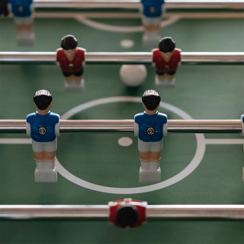 POPETPOP 2pcs Foosball Table Replacement Rods Durable Iron Operation Poles for Table Soccer Easy Install Accessories for Boy Girl Adults