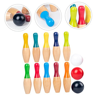 POPETPOP Boys and Girls Bowling Set Inflatable Bowling Toys Sports Game Toys for Boy Girl