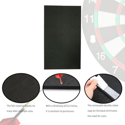 Dart Board Wall Protectors: Large Dartboard Surround Backboard Behind Dart Board Wall Backing - size: 36''H*24''W