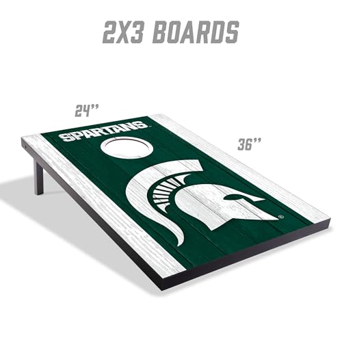 YouTheFan NCAA 2' x 3' Portable Cornhole Game with Logo Bags