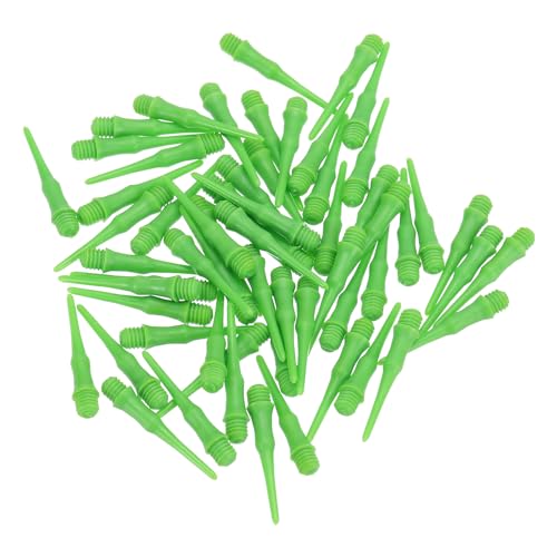 PATIKIL Plastic Dart Tips 2BA Thread, Soft Dart Tip Replacement Dart Accessories - color: Green