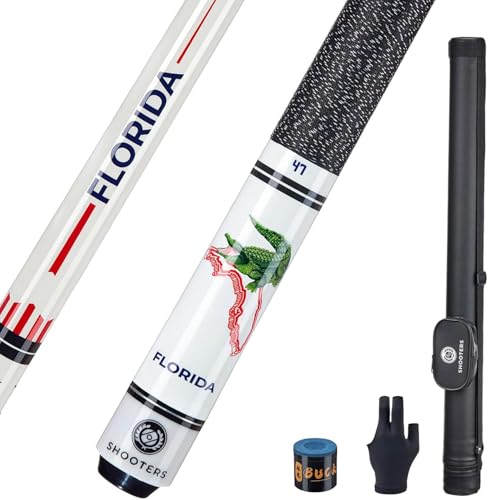 SHOOTERS Billiard Pool Cue Stick - color: FL, size: 19 Oz