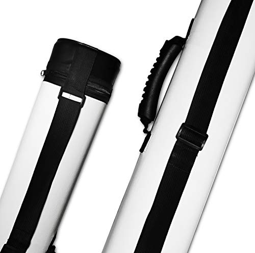 2x2 Hard cue case Oval Pool Cue Billiard Stick Carrying Case - color: C06-W