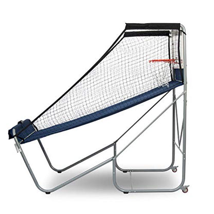 Pop-A-Shot - Home Dual Shot with NCAA Graphics l Sensor Scoring l 16 Game Modes l 7 Balls l Foldable Storage l for All NCAA Fans - style: Michigan Wolverines