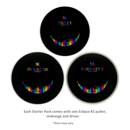 Axiom Discs 3-Disc Eclipse R2 Disc Golf Starter Set (Colors and Models May Vary)