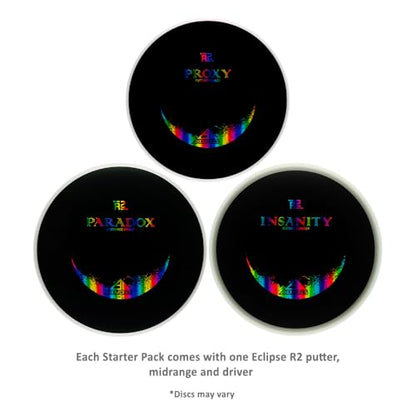 Axiom Discs 3-Disc Eclipse R2 Disc Golf Starter Set (Colors and Models May Vary)