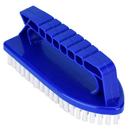 Pool Supply Hand-Held Pool Brush, Pool Step Corner Brush, Cleaning Tools with Fine Bristles Best for Swimming Pools, Spas & Hot Tubs