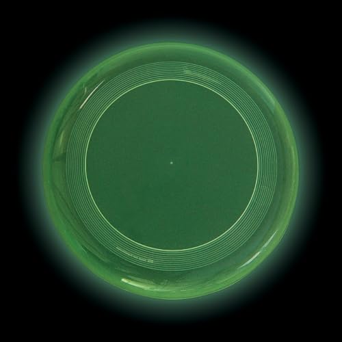 Fun Express - 9" Glow in The Dark Flying Disc - Toys - Active Play - Flying Discs & Kites VBS 2026-12 Pieces