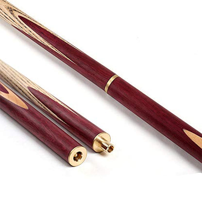 KS TOOLS HIOD English Snooker Cue with 10mm Cue Tips Handmade Billiard Cue 145cm 19oz,