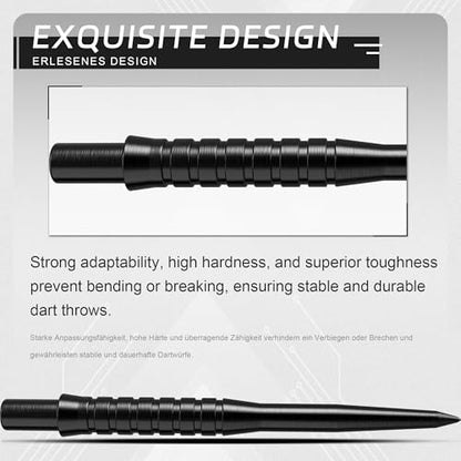 CyeeLife Darts Points,Point Dart Tips (3 Pack Set of Tips) Change Dart Points, 30MM Replacement Steel Dart Tips, Professional Darts Accessories