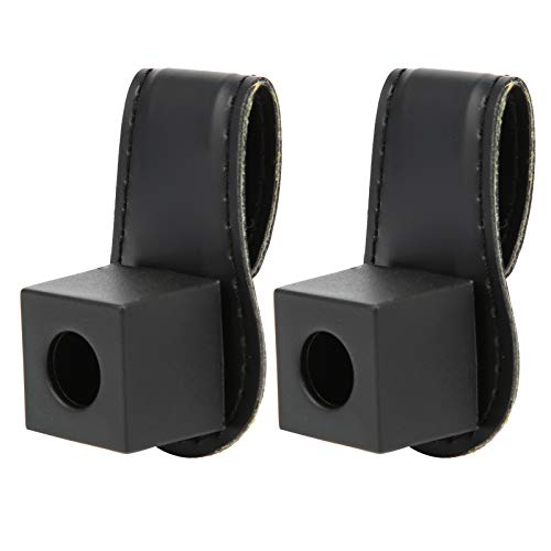 RiToEasysports 2Pcs Billiard Chalk Holder,Pocket Pool Chalk Holder Cue Magnetic Belt Clip Compact And Delicate Stitching Billiards Accessories