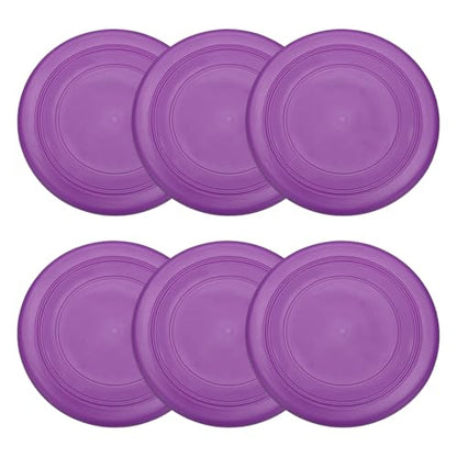 Soft Flying Disc, Sports Flying Discs Outdoor Flying Disc Training Playing-Fitting for(Beach/Backyard/Lawn/Park) - color: Purple
