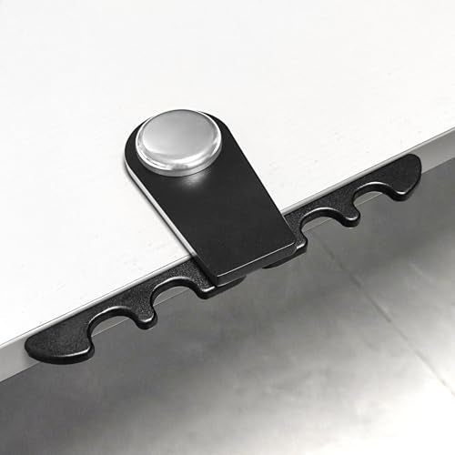 Portable Pool Stick Holder - Weighted 4-Cue Claw Holder for Billiard Table, Black - color: Black