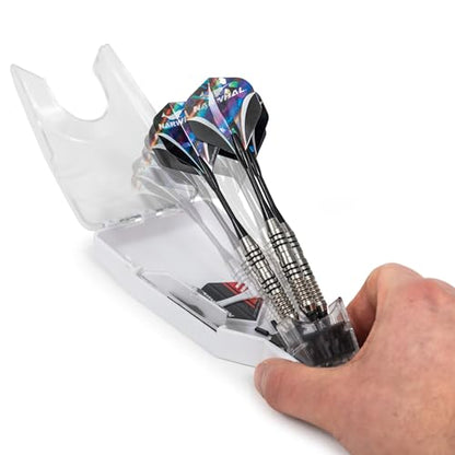 EastPoint Sports Narwhal Tournament Soft Tip Darts (5.5 in. - 18g) with Nickel Barrell for Electronic Dart Boards, Includes Deluxe Storage Case, 3 Pack