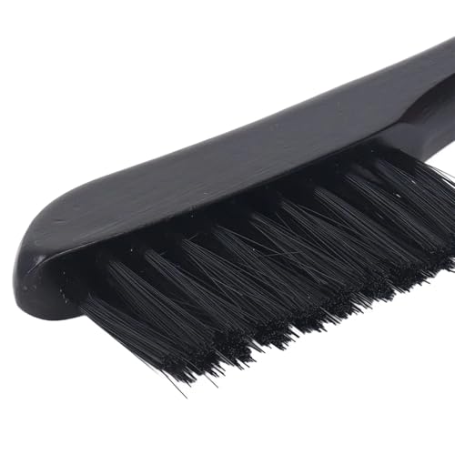 1set/3pcs Black Wooden Handle Billiards Pool Table Rail Brush Set Cleaning Tools for Pool Tables and Cabinets